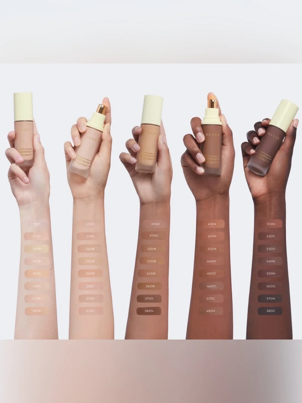 210N Gucci Éternité de Beauté Foundation (Fair Medium W/ Neutral Undertones